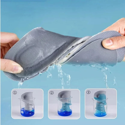 4D Cloud Insoles, Shock Absorption Foot Pads for Men Women☁️
