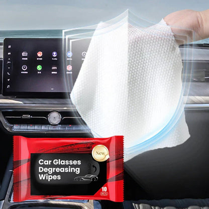 Wipes For Removing Oil Film On Car Glass🔥Car enthusiasts hurry!
