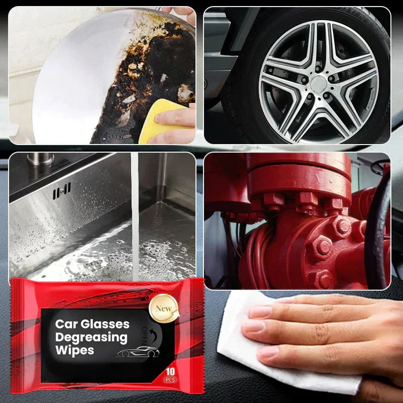 Wipes For Removing Oil Film On Car Glass🔥Car enthusiasts hurry!