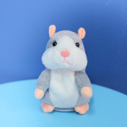 🐹 Talking Hamster Plush – repeats whatever you say, auto head-shaking, hilarious fun for kids & adults