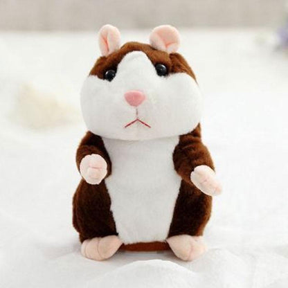 🐹 Talking Hamster Plush – repeats whatever you say, auto head-shaking, hilarious fun for kids & adults