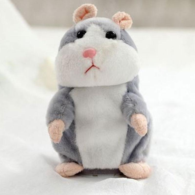 🐹 Talking Hamster Plush – repeats whatever you say, auto head-shaking, hilarious fun for kids & adults