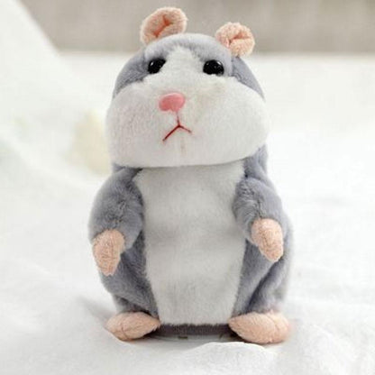 🐹 Talking Hamster Plush – repeats whatever you say, auto head-shaking, hilarious fun for kids & adults