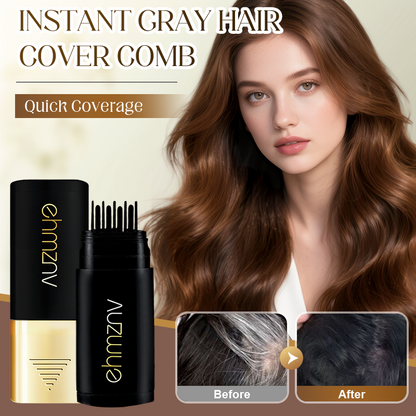 Instant grey hair cover comb