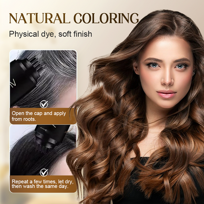 Instant grey hair cover comb