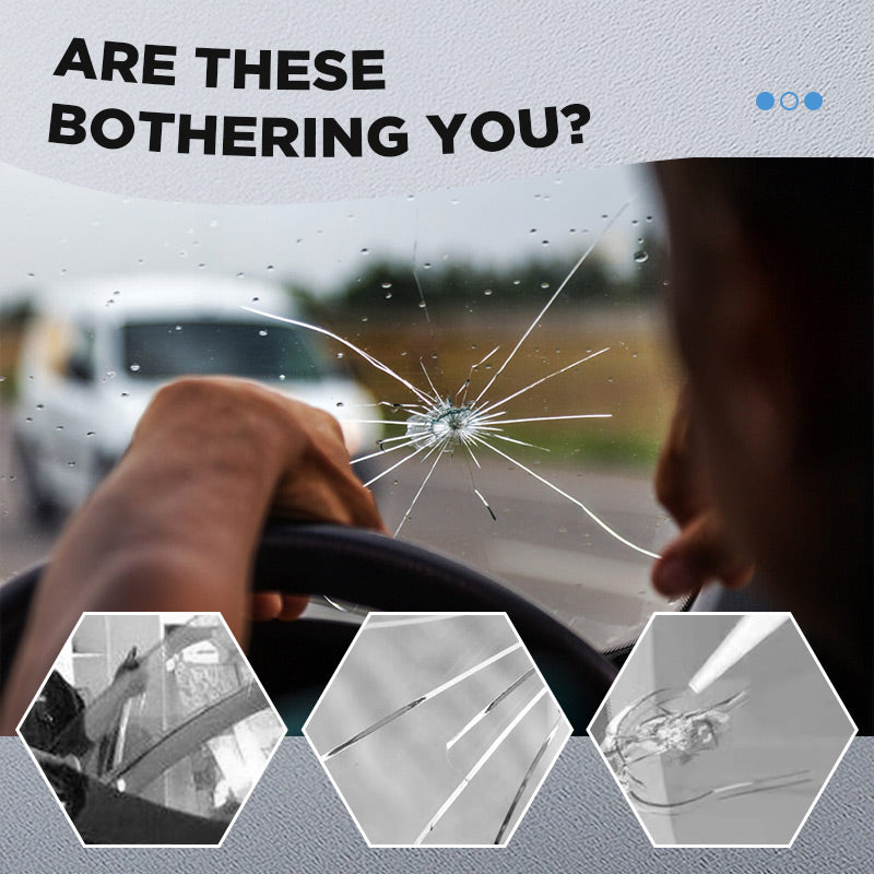 Car Windshield Crack Repair Kit
