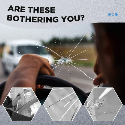 Car Windshield Crack Repair Kit