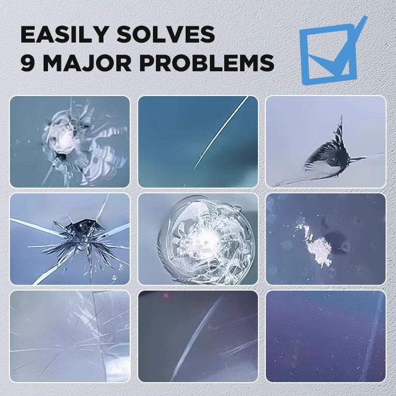 Car Windshield Crack Repair Kit
