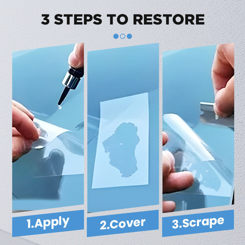 Car Windshield Crack Repair Kit