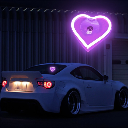 Solar mood lighting for cars | Romantic and wireless! ❤️🚗