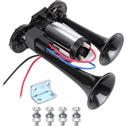 150dB Train Air Horn for 12V & 24V Vehicles