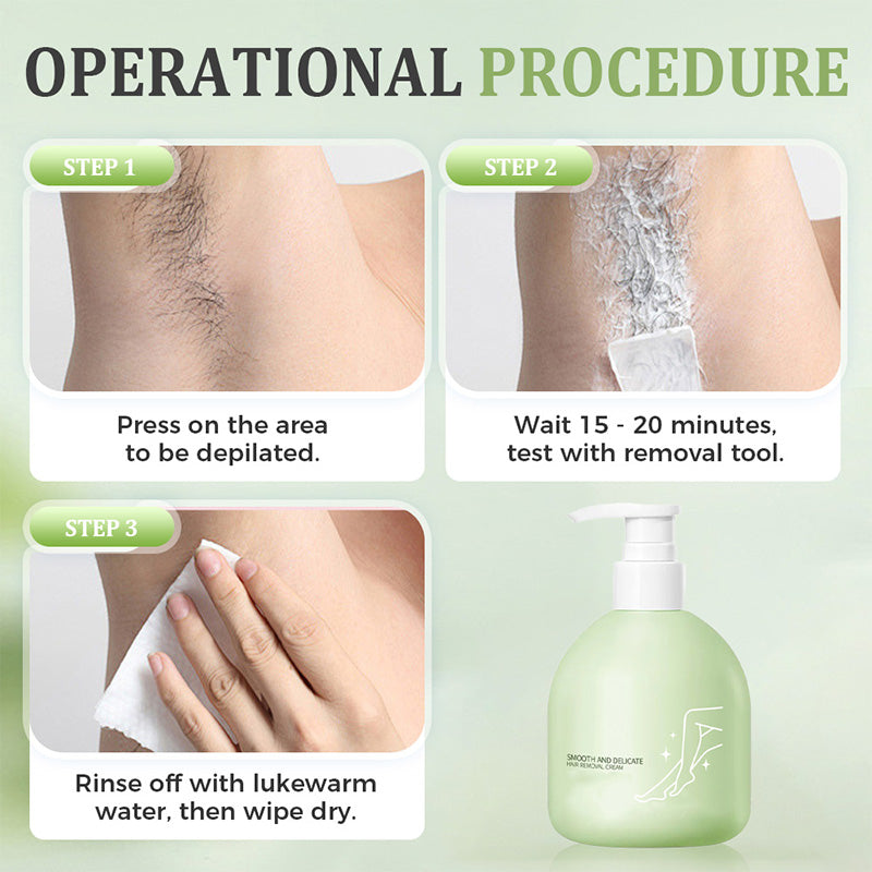 Gentle and Non-Irritating Hair Removal Cream