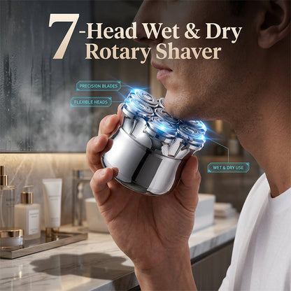 Waterproof Wet & Dry Rotary Shaver