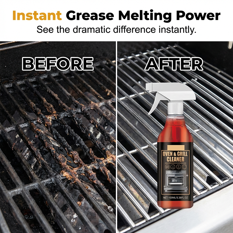 Fast-Acting Heavy-Duty Grill Degreaser Spray