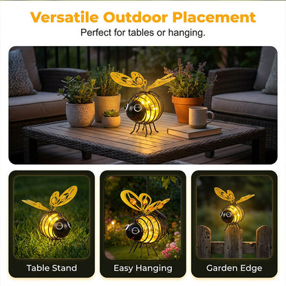 🔥50K+ SOLD! Solar-powered hanging bee lamp🌞🌜