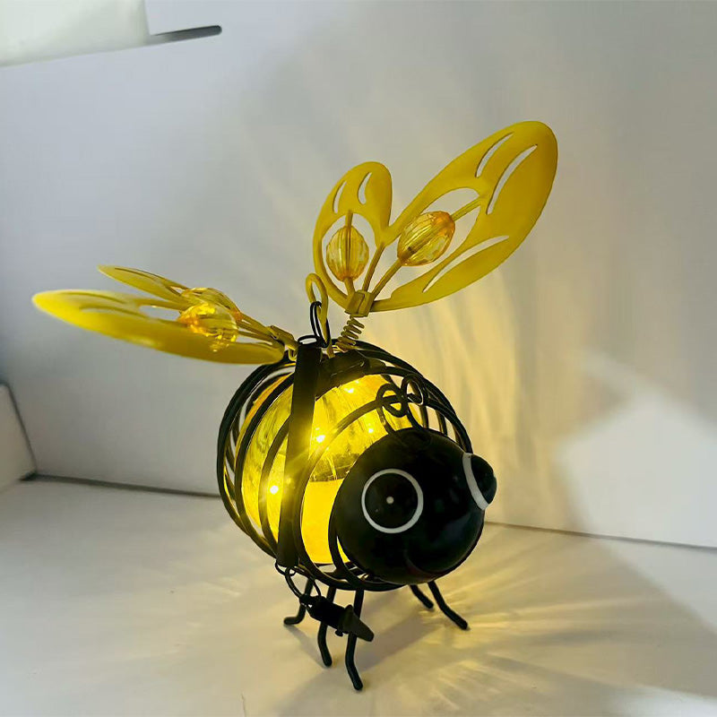 🔥50K+ SOLD! Solar-powered hanging bee lamp🌞🌜