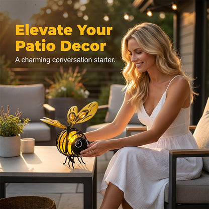 🔥50K+ SOLD! Solar-powered hanging bee lamp🌞🌜