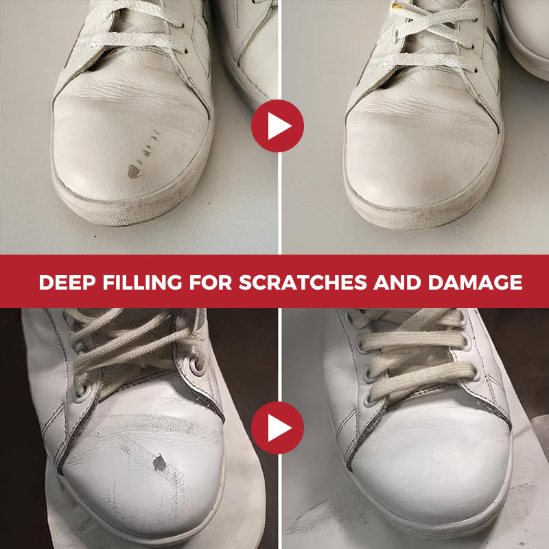 Leather repair cream – fills deep scratches & cracks, restores smooth feel, safe for all leather types