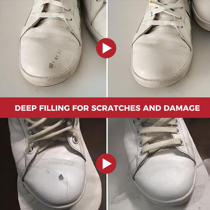 Leather repair cream – fills deep scratches & cracks, restores smooth feel, safe for all leather types
