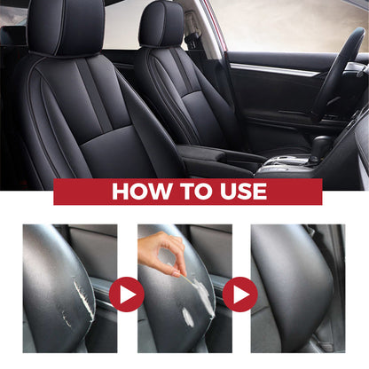 Leather repair cream – fills deep scratches & cracks, restores smooth feel, safe for all leather types