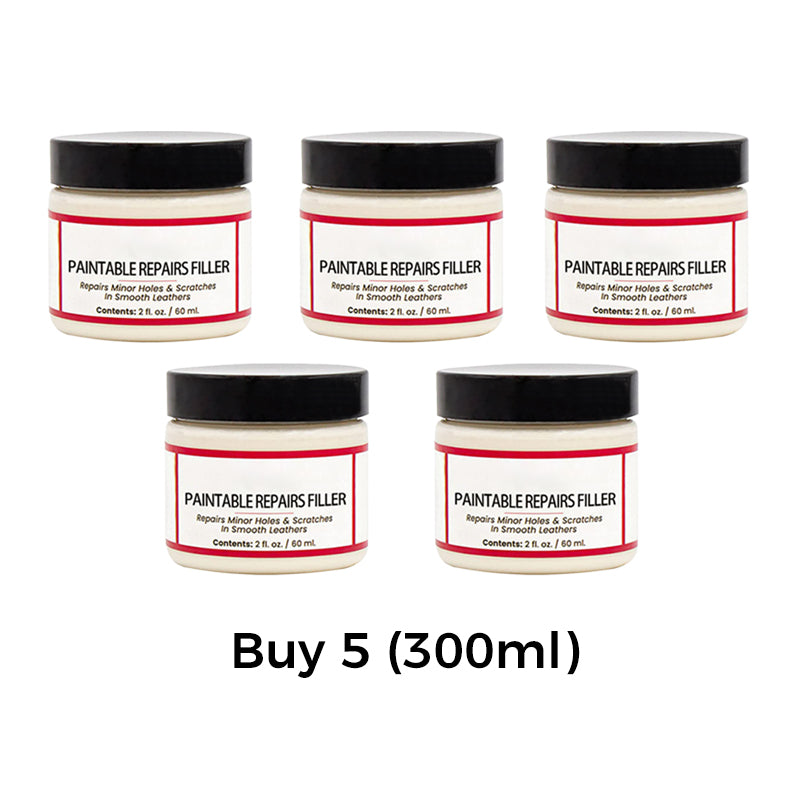 Leather repair cream – fills deep scratches & cracks, restores smooth feel, safe for all leather types
