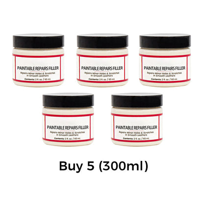 Leather repair cream – fills deep scratches & cracks, restores smooth feel, safe for all leather types