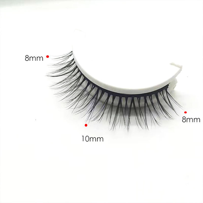 Reusable Self‑Adhesive False Eyelashes 3 Pairs