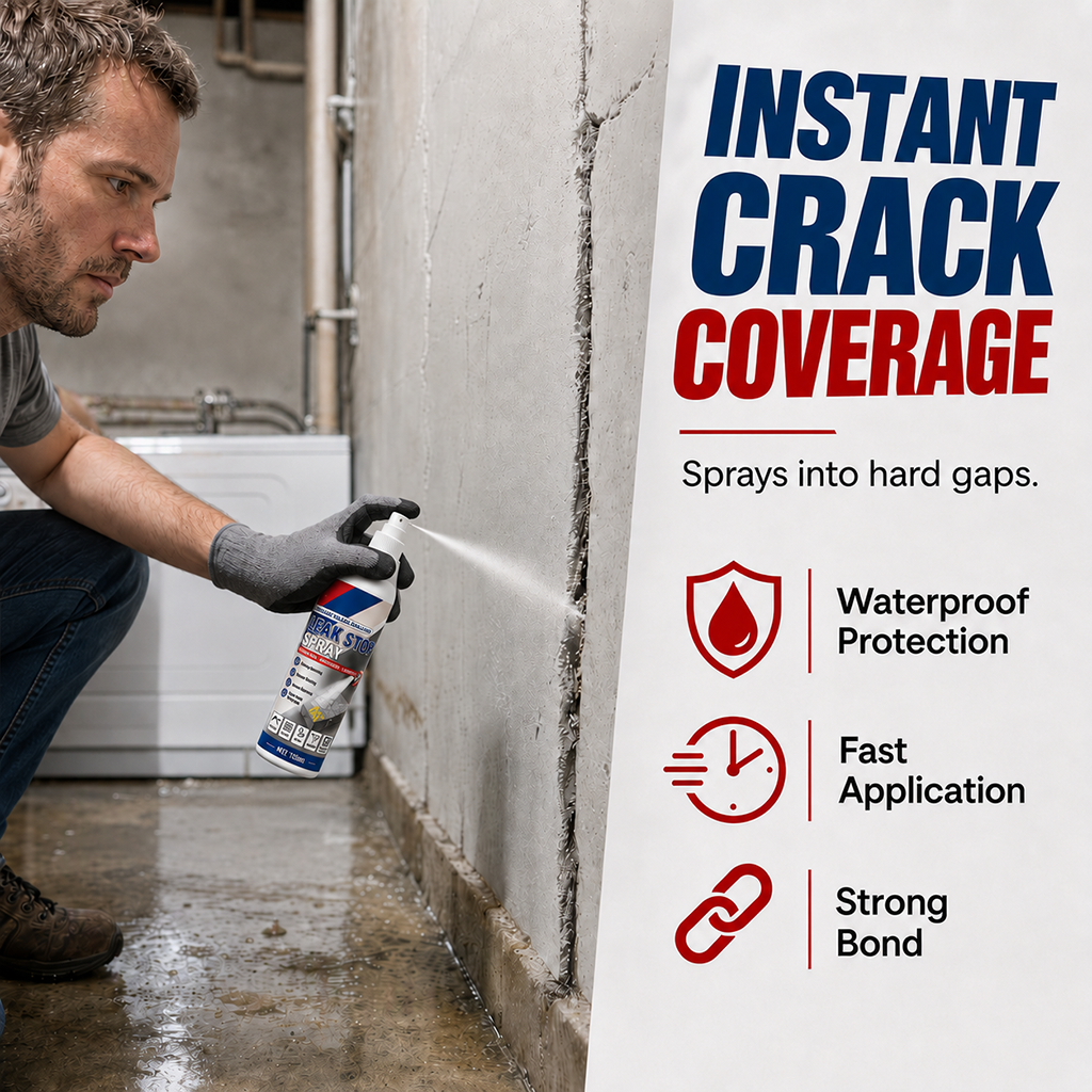 Waterproof Leak Repair & Sealing Spray